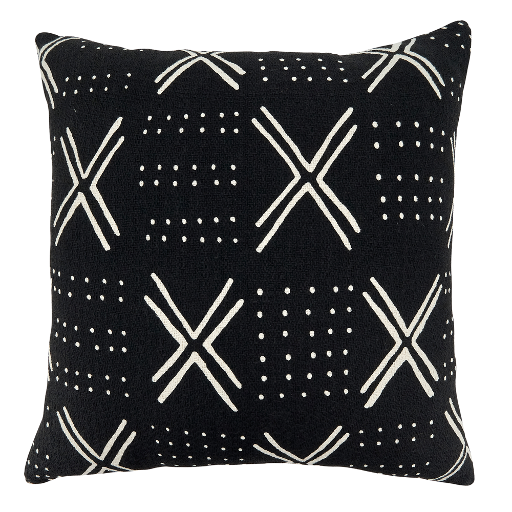 Mudcloth Cross Pillow