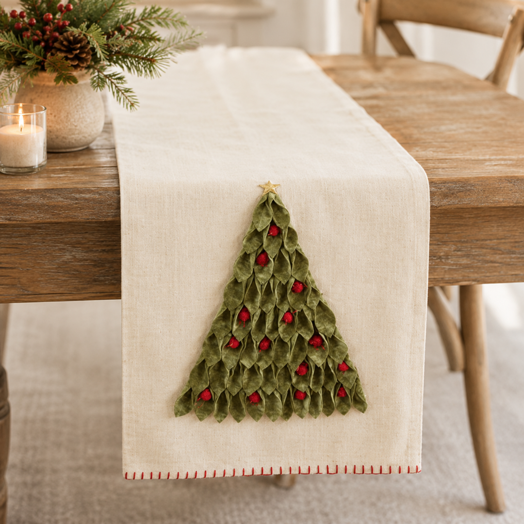 Christmas Tree Runner Multi