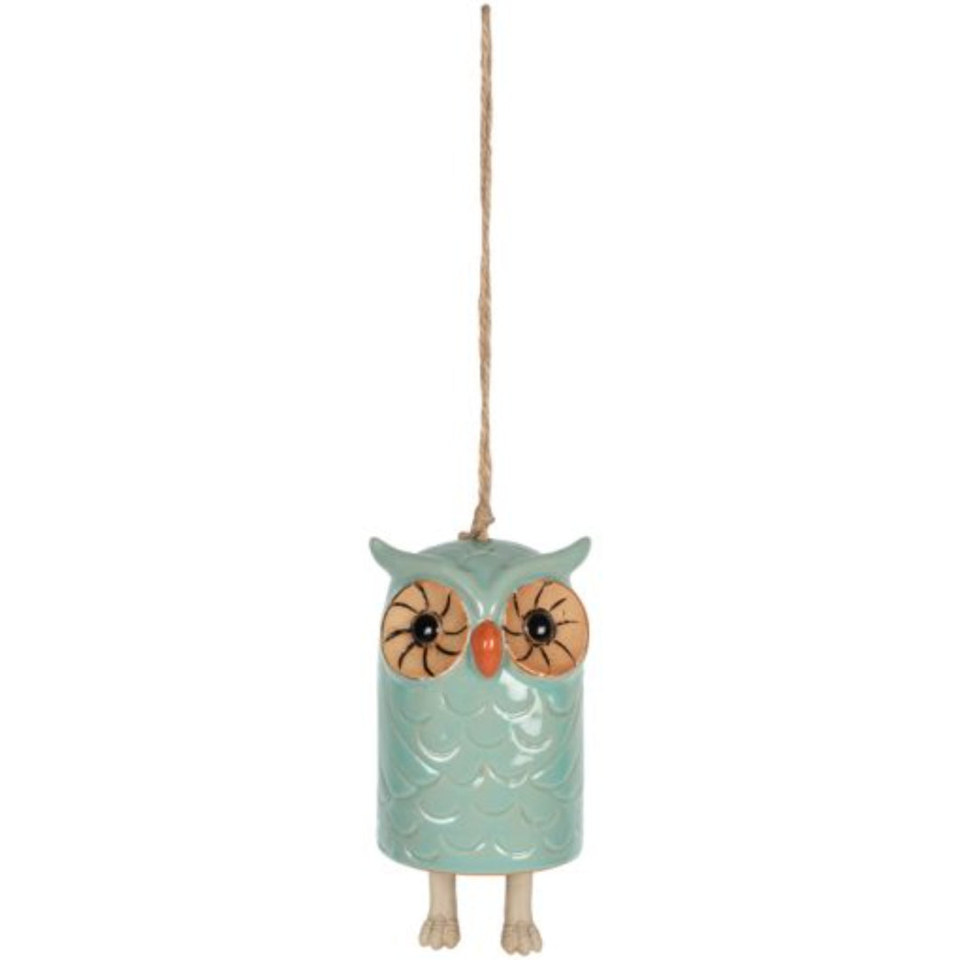 Owl Ceramic Bell
