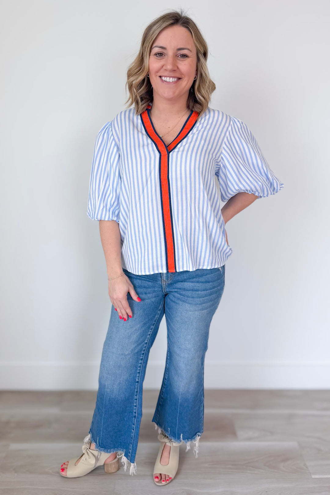 Simple Statement Blouse