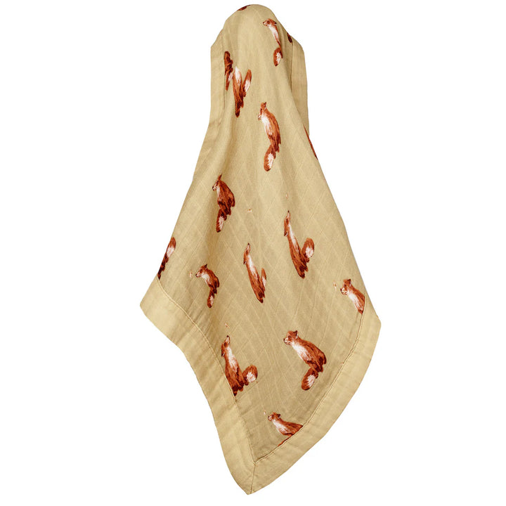 Gold Fox Mini Lovey Blanket