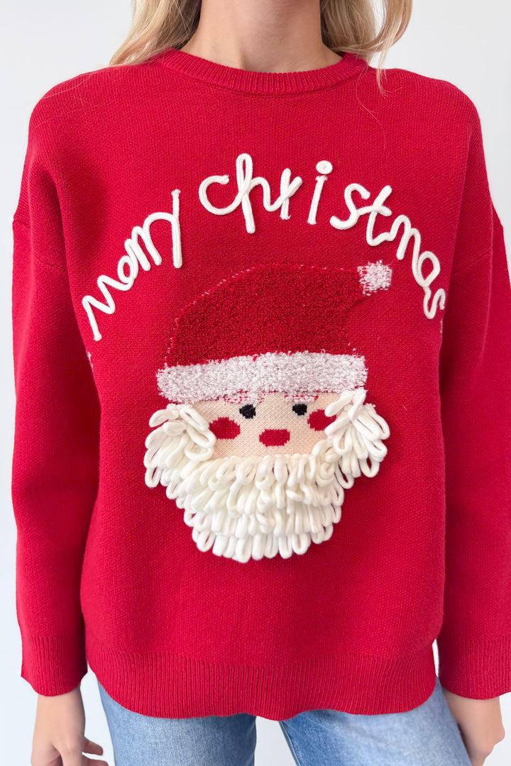 Merry Christmas Santa Sweater