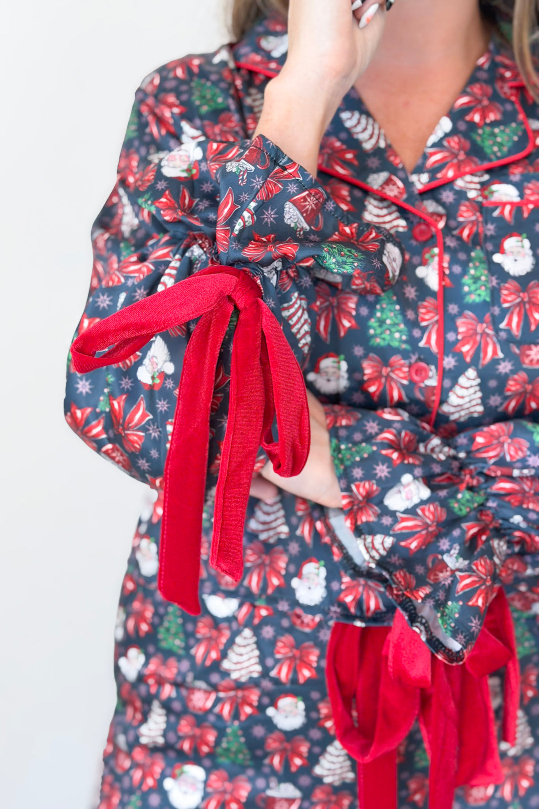Holly Jolly Long Sleeve PJ Top