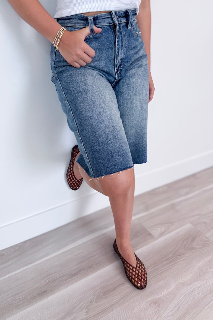 Judy Blue Constant Happiness Short
