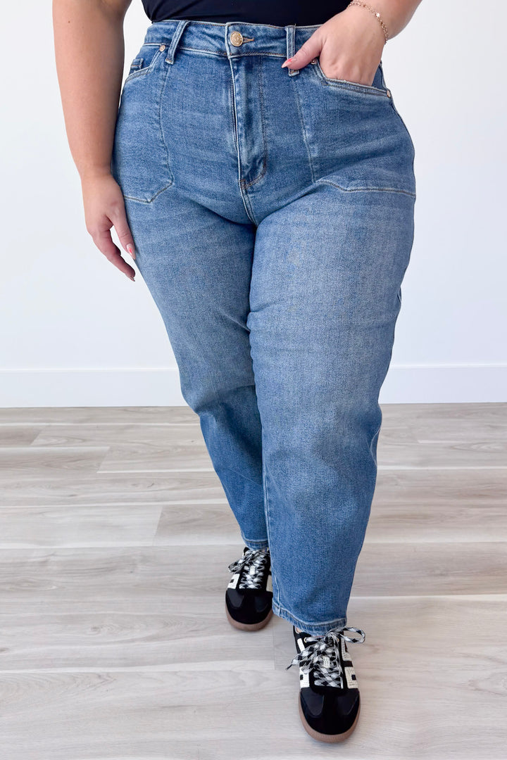 Judy Blue Mixed Feelings Denim Curvy