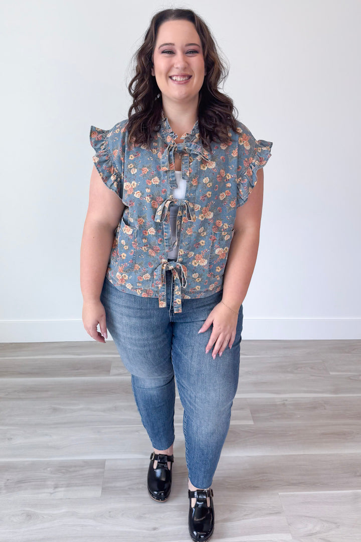 Garden Bliss Vest Curvy