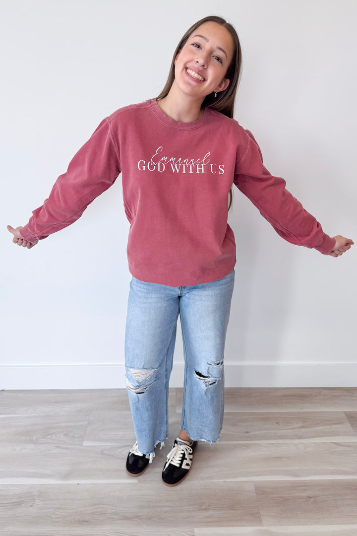 Emmanuel God With Us Sweatshirt