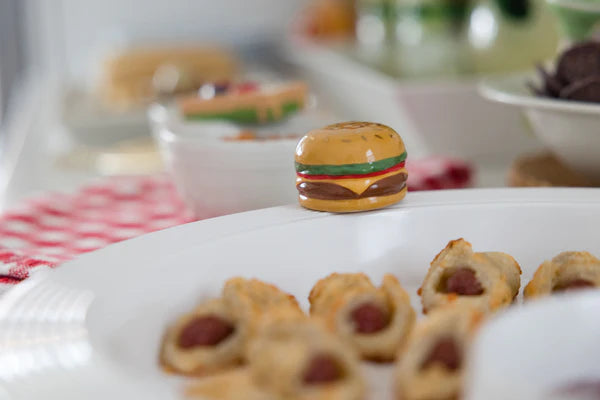 Nora Fleming Hamburger For the Bun of It