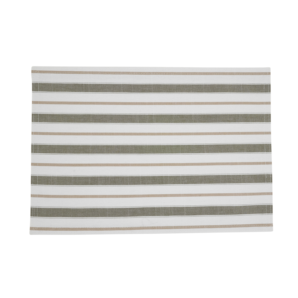 Olive Striped Placemat