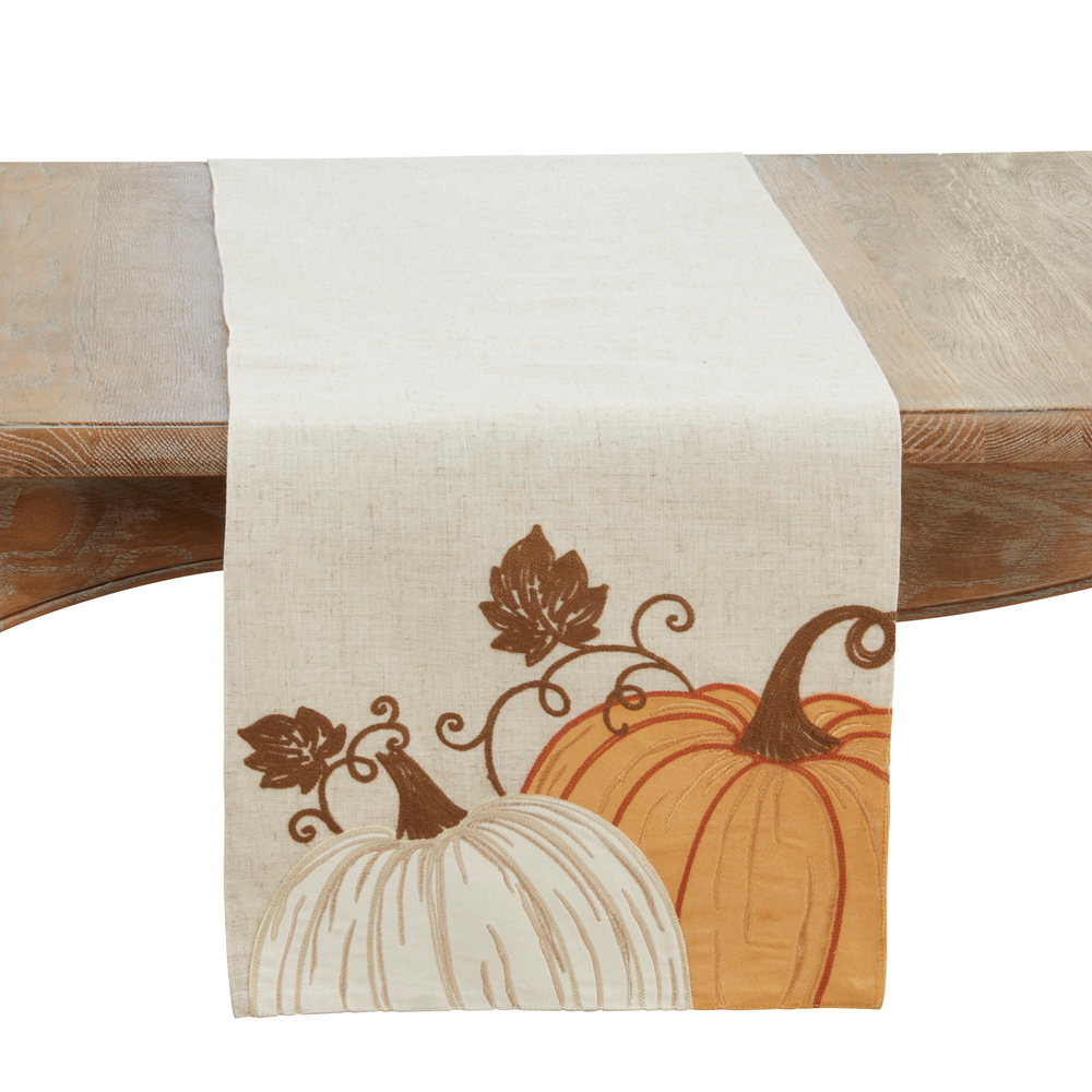 Pumpkin & Vine Table Runner
