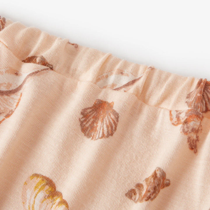Seashells Bamboo Ruffle Bloomer