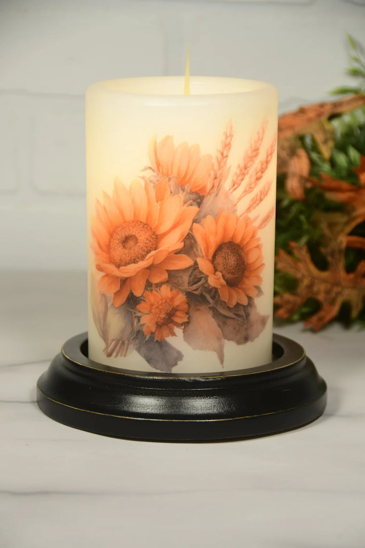 Autumn Wax Candle Sleeve