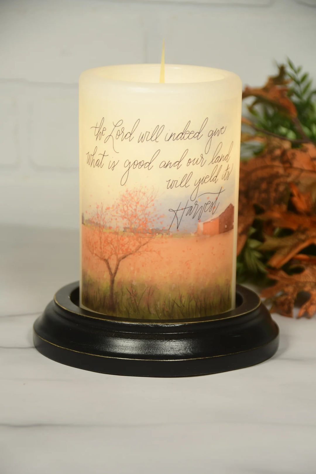 Autumn Wax Candle Sleeve