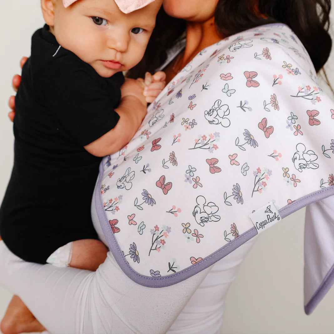 Minnie Mouse Burp Cloth Set