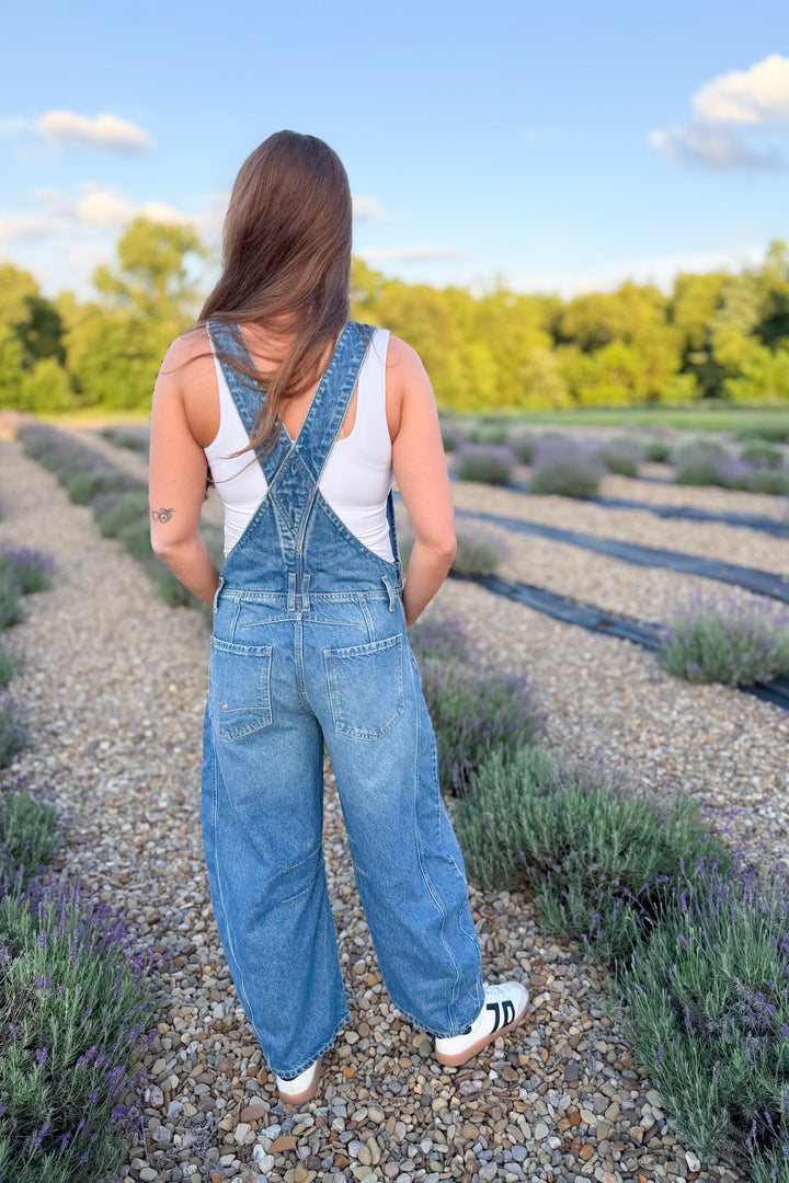 Free People Good Luck Overall