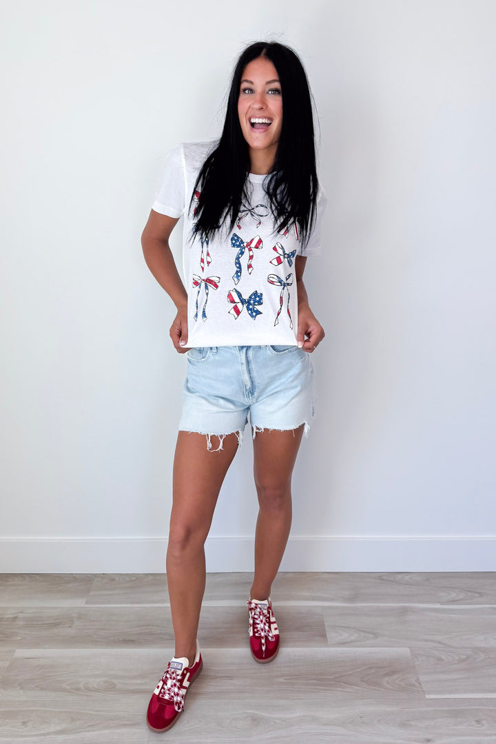 Americana Coquette Tee
