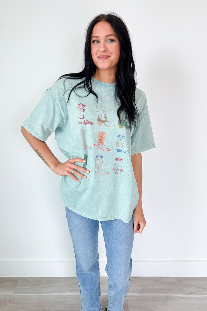 Cowgirl Kicks Tee