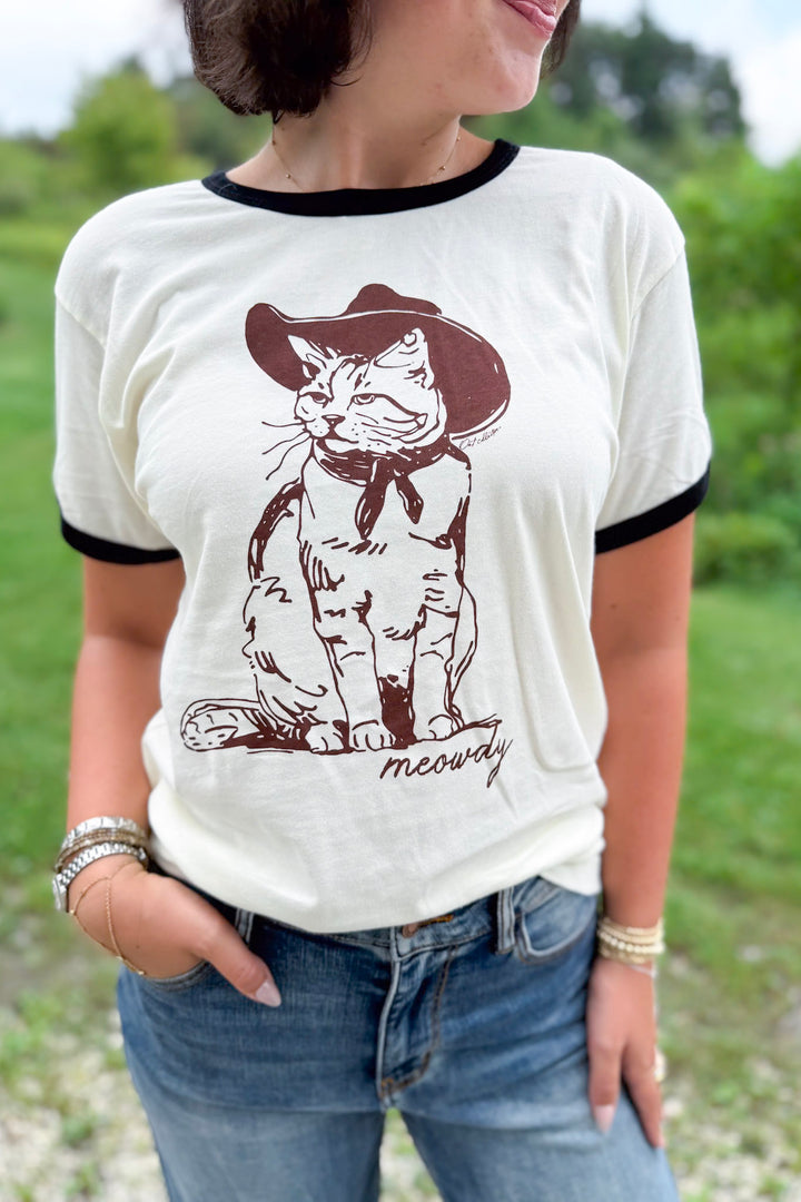 Meowdy Tee