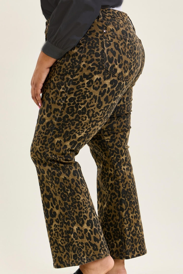 Judy Blue Leopard Denim