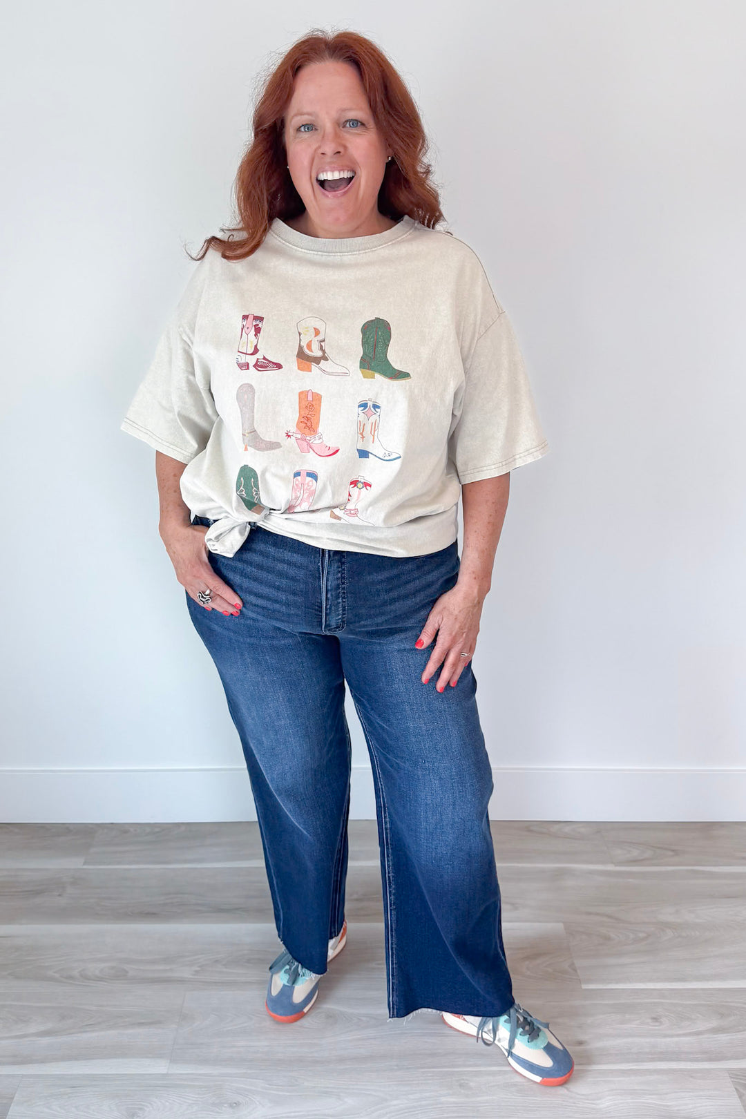 Cowgirl Kicks Tee Curvy