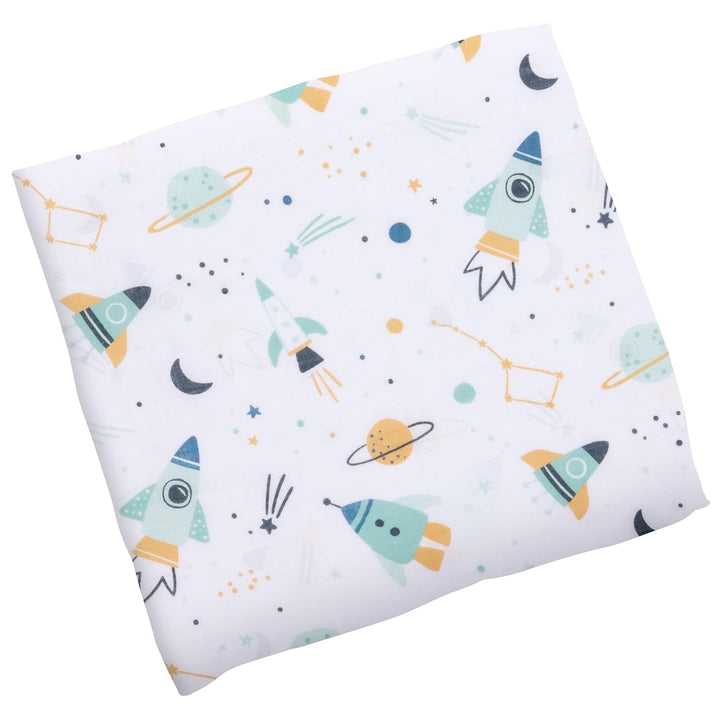 Space Bamboo Blanket & Beanie Set