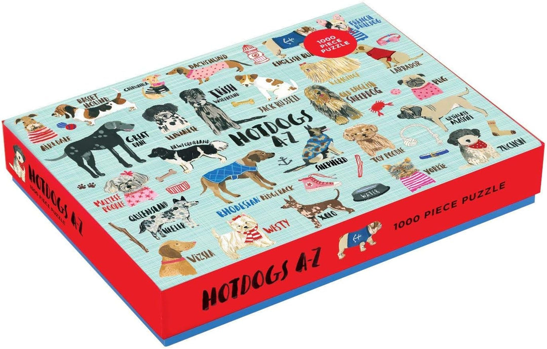 Hot Dogs A-Z Puzzle