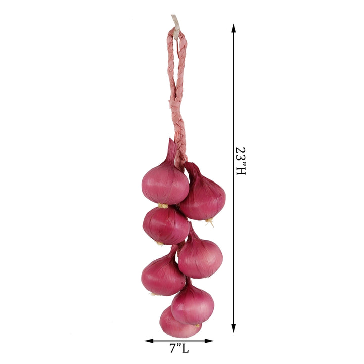 Hanging Dried Garlic Stem