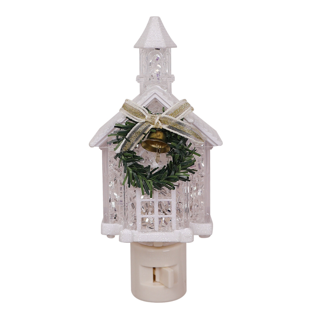 Glitter Church Night Light
