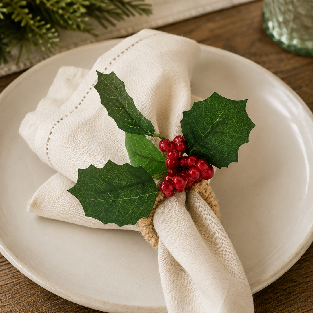 Red Berry Napkin Ring