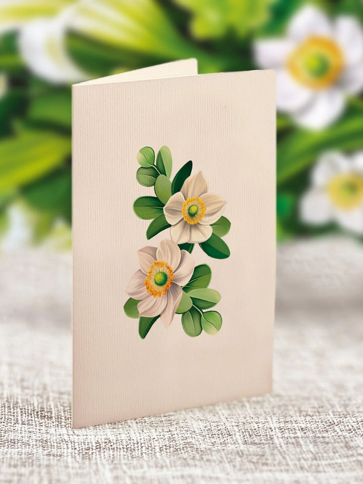 Mini Ivory & Sage Pop-up Bouquet