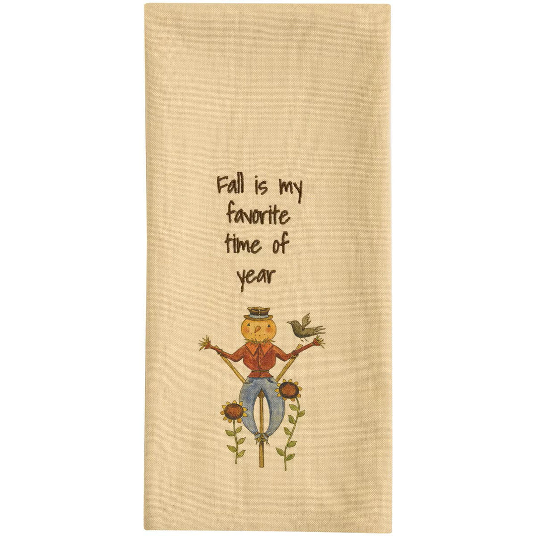 Happy Sunflower Fields Dishtowel