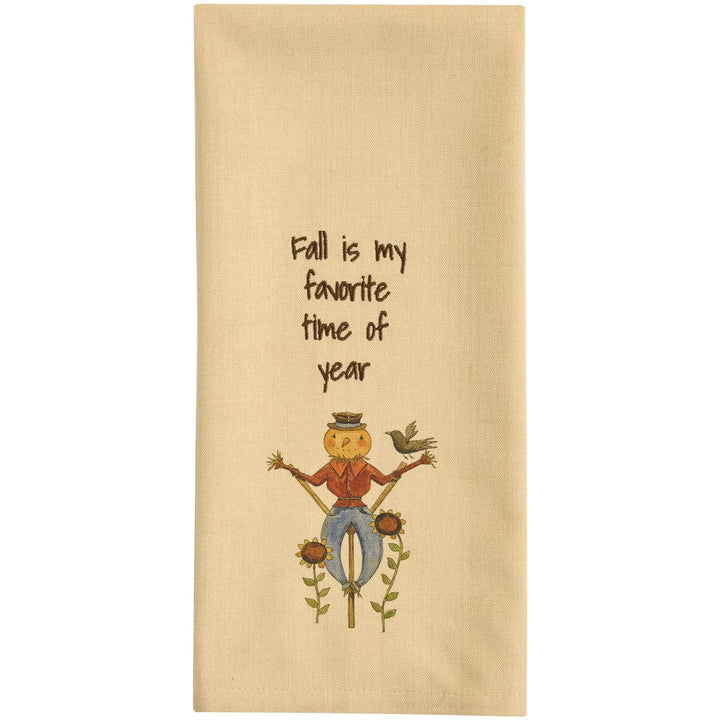 Happy Sunflower Fields Dishtowel