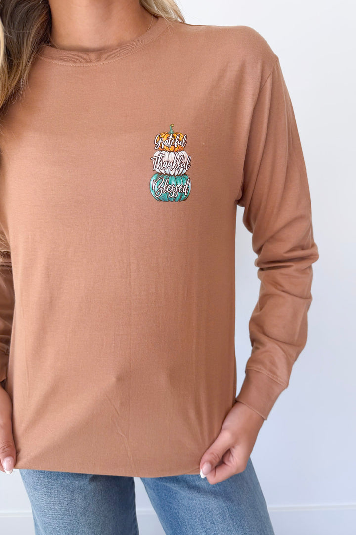 Grateful Thankful Blessed Tee