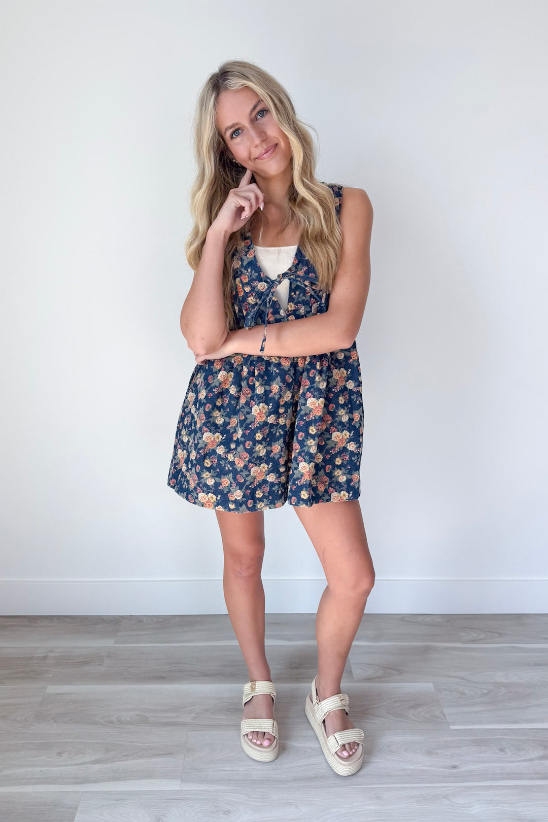 Golden Glow Romper