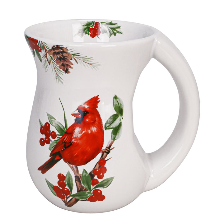 Cardinal & Holly Cozy Mug