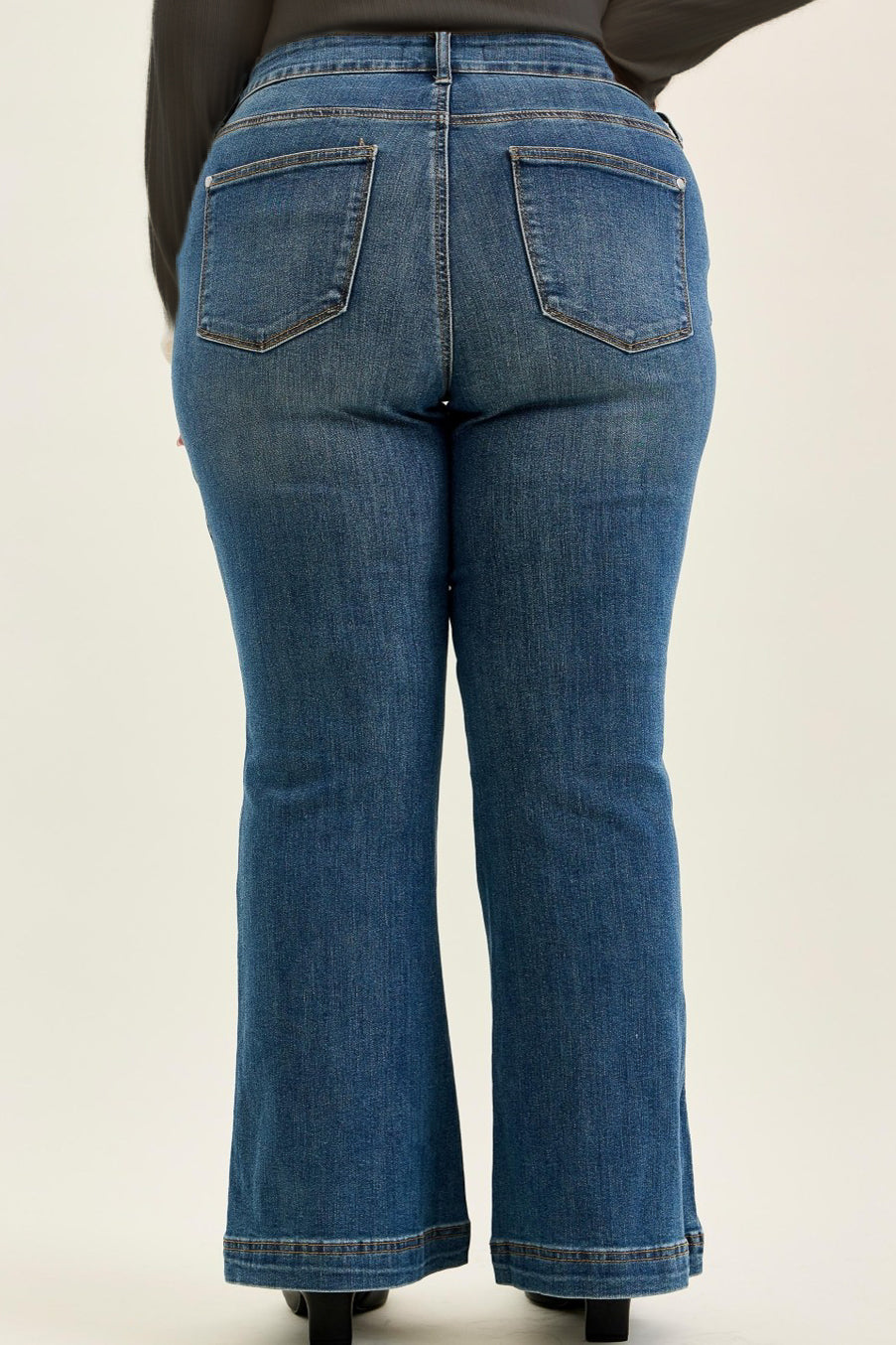 Judy Blue Flare Double Button