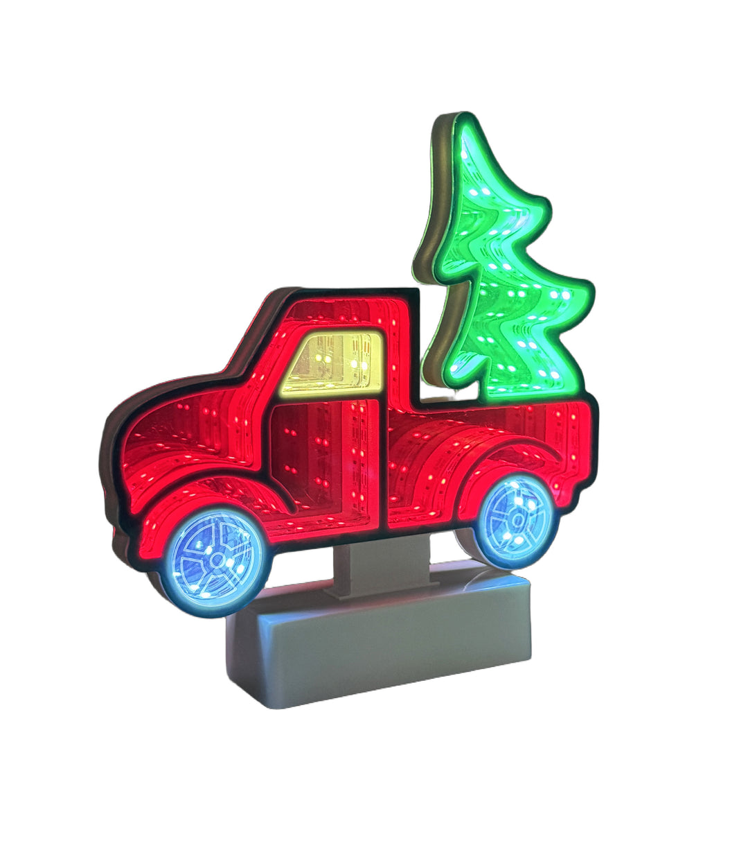 Christmas Classics Lighted Mini Infinity Mirror