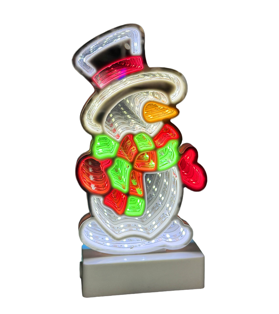 Christmas Classics Lighted Mini Infinity Mirror