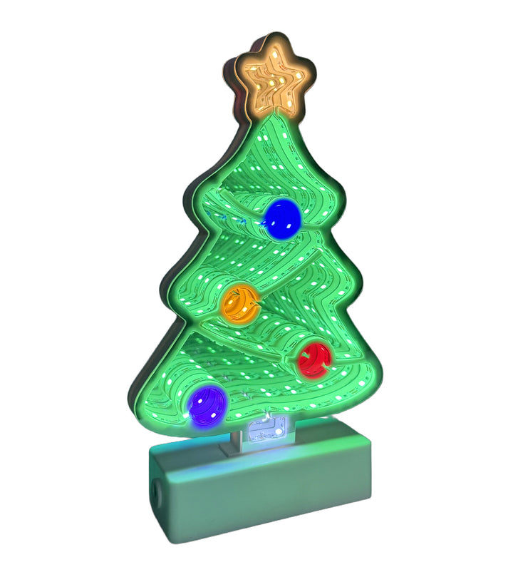 Christmas Classics Lighted Mini Infinity Mirror