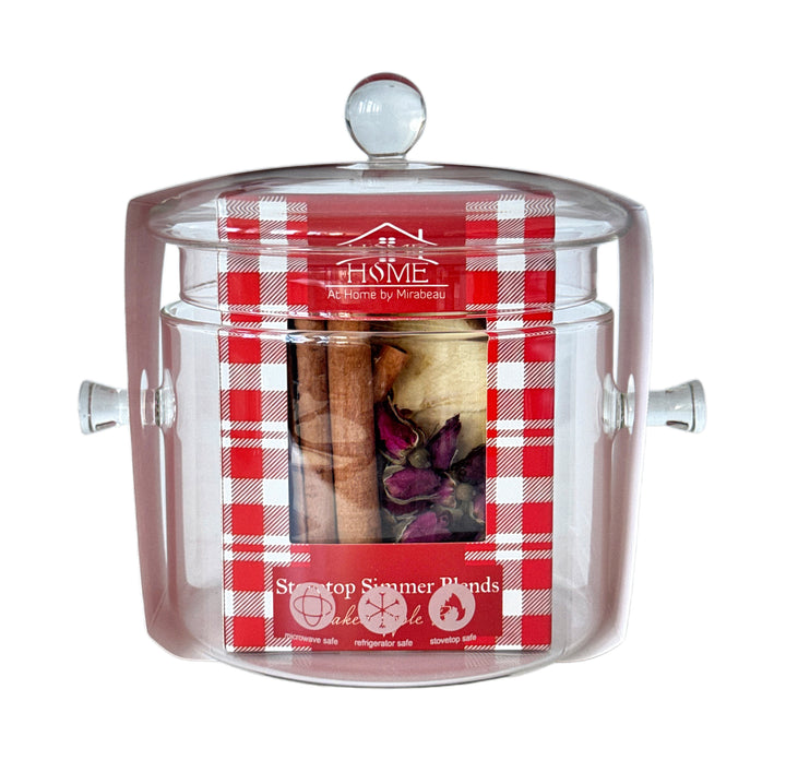 Harvest Glass Simmer Pot Gift Set