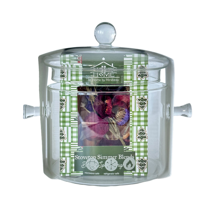 Holiday Glass Simmer Pot Gift Set