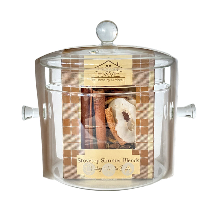 Holiday Glass Simmer Pot Gift Set