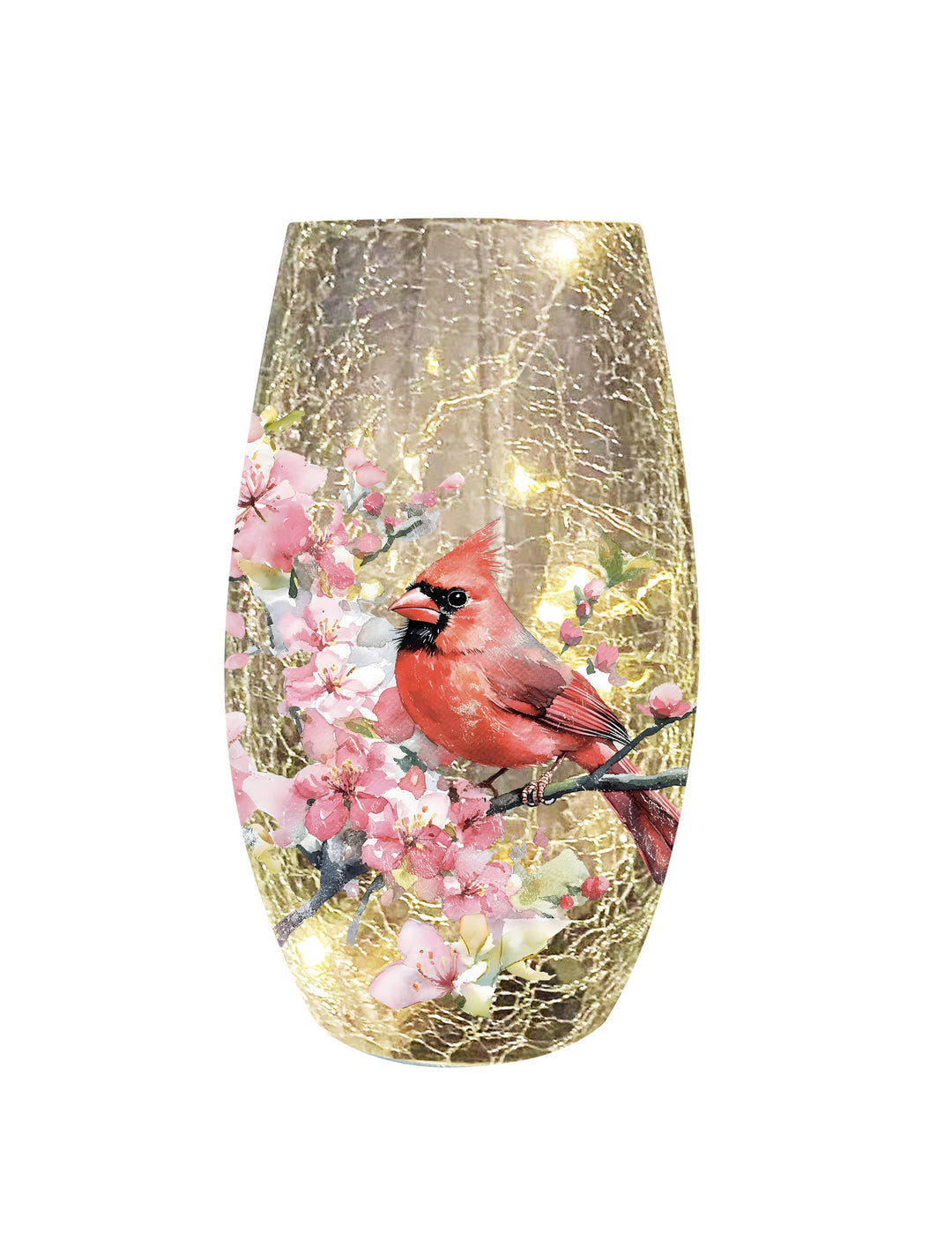 Small Fresh Gardens Lighted Vase