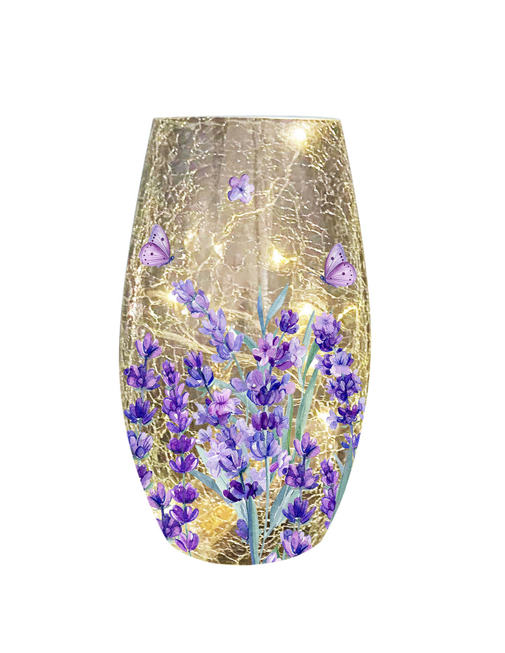 Small Fresh Gardens Lighted Vase