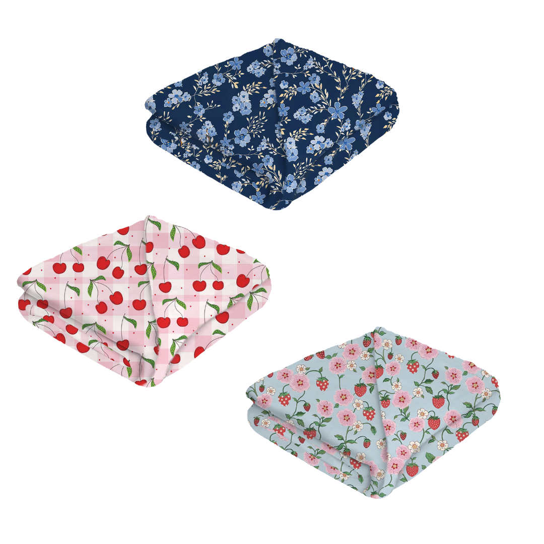 Velvety Fleece Throw Blanket