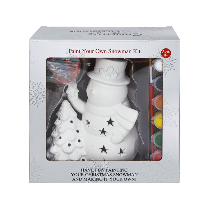 Paint Your Own Snowman Kit