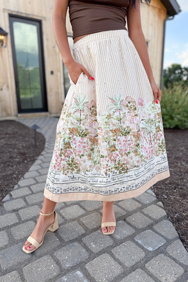 Admire The Landscape Skirt