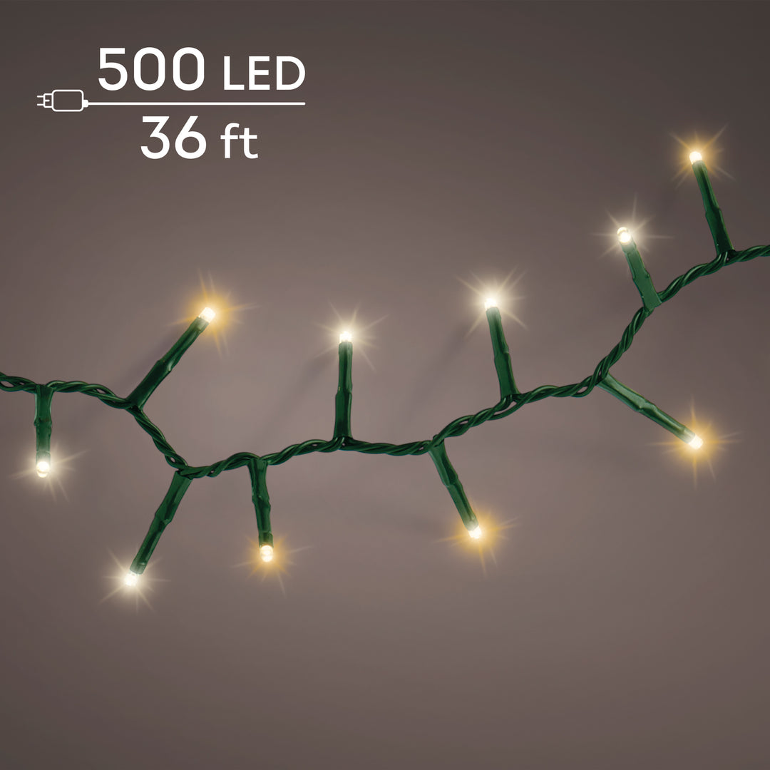 Lumineo Compact - Warm White/Classic Warm on Green Wire