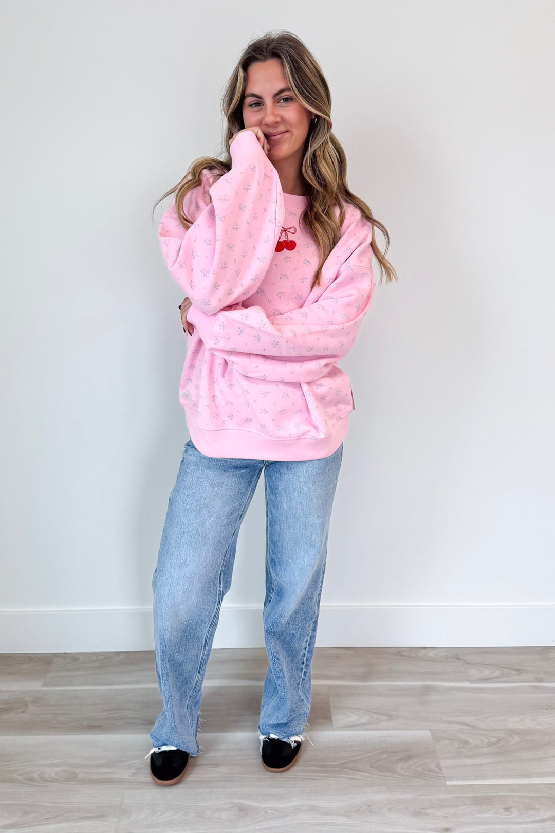Cherry Nice Day Sweatshirt