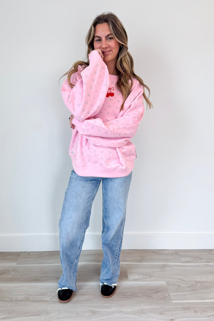 Cherry Nice Day Sweatshirt